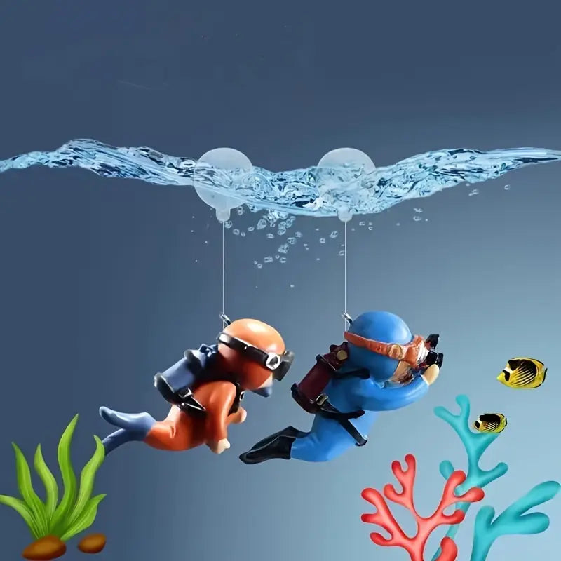 KIT FIGURAS DECORTIVAS PARA ACUARIO