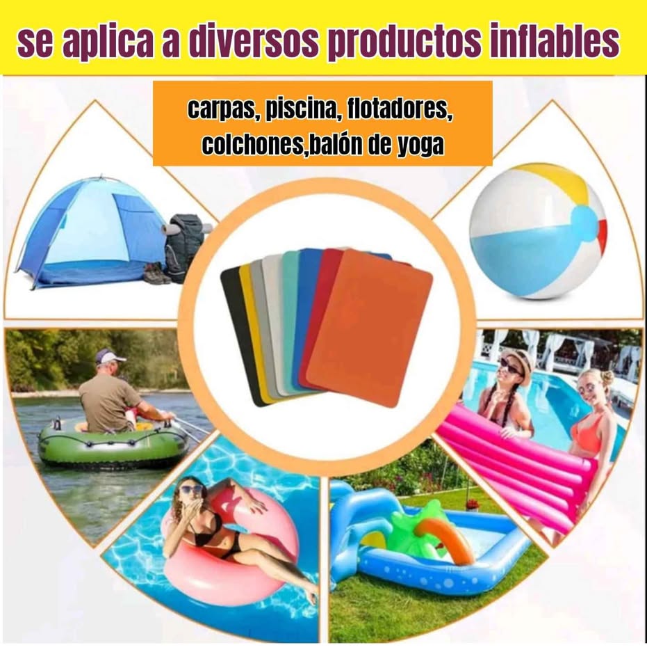 parches par piscinas y colchones inflbles