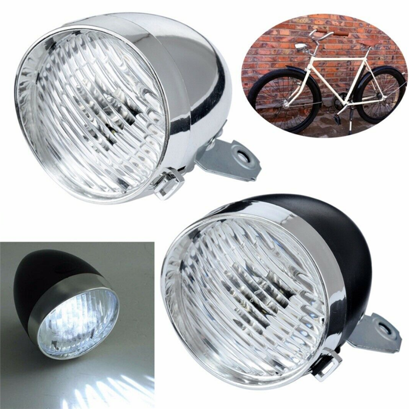 FAROLA CLASICA PARA BICICLETA CON LUZ LED