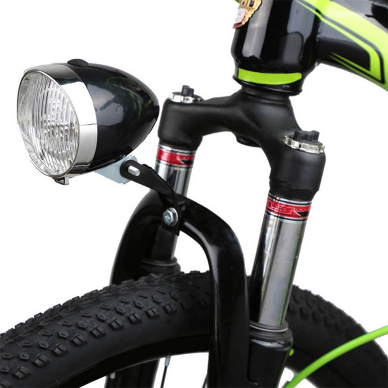 FAROLA CLASICA PARA BICICLETA CON LUZ LED