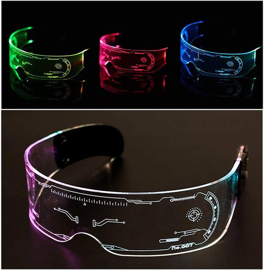 GAFAS LUMINOSAS  LED de colores  DJ