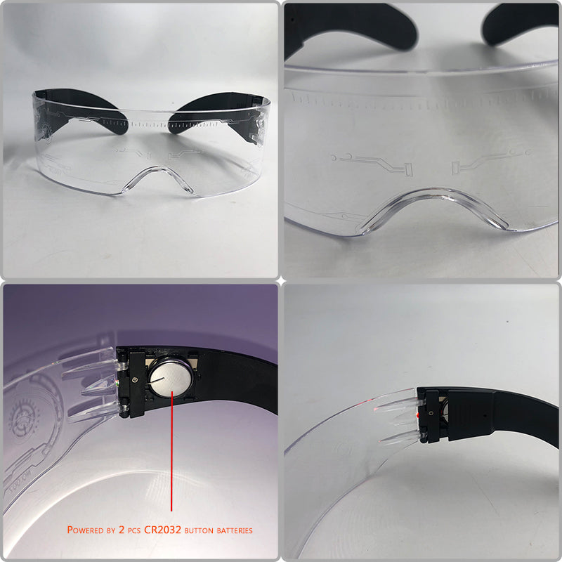 GAFAS LUMINOSAS  LED de colores  DJ