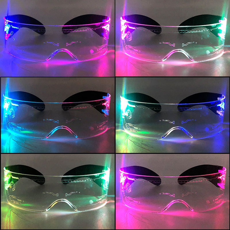 GAFAS LUMINOSAS  LED de colores  DJ
